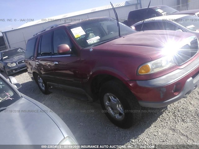 5LMPU28A9XLJ23583 - 1999 LINCOLN NAVIGATOR 红色 照片 1
