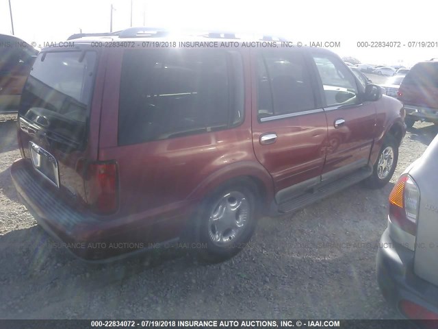 5LMPU28A9XLJ23583 - 1999 LINCOLN NAVIGATOR 红色 照片 4