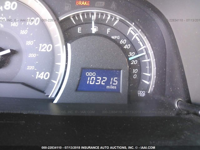 4T4BF1FK7CR169453 - 2012 TOYOTA CAMRY SE/LE/XLE შავი ფოტო 7