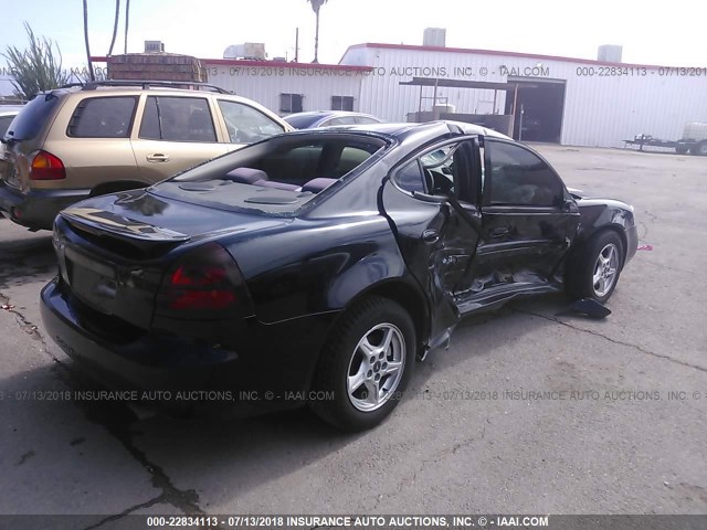 2G2WP522051150790 - 2005 PONTIAC GRAND PRIX BLACK photo 4