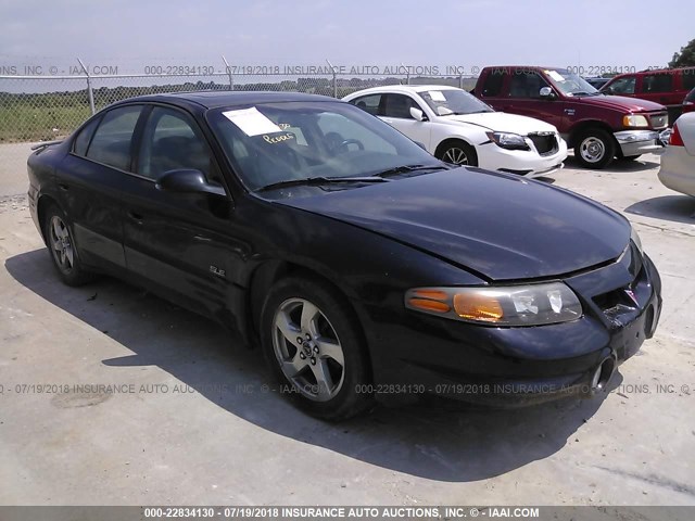 1G2HY54K74U185154 - 2004 PONTIAC BONNEVILLE SLE BLACK photo 1