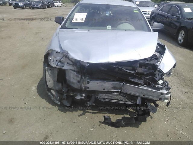 1G1ZB5E04CF236376 - 2012 CHEVROLET MALIBU LS SILVER photo 6