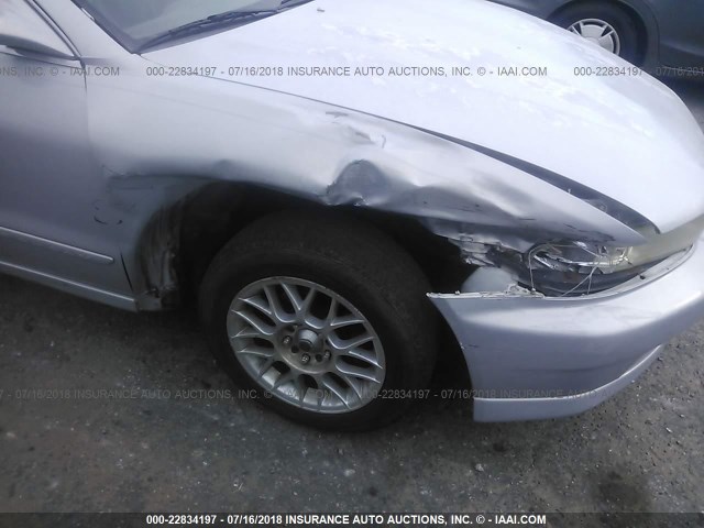 4A3AA46G2XE052172 - 1999 MITSUBISHI GALANT ES SILVER photo 6