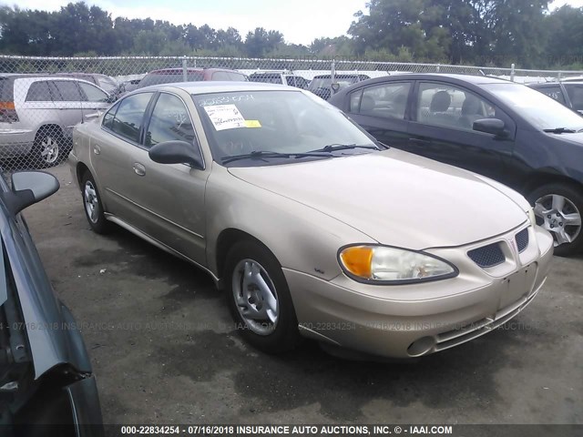 1G2NE52E05M120589 - 2005 PONTIAC GRAND AM SE GOLD photo 1