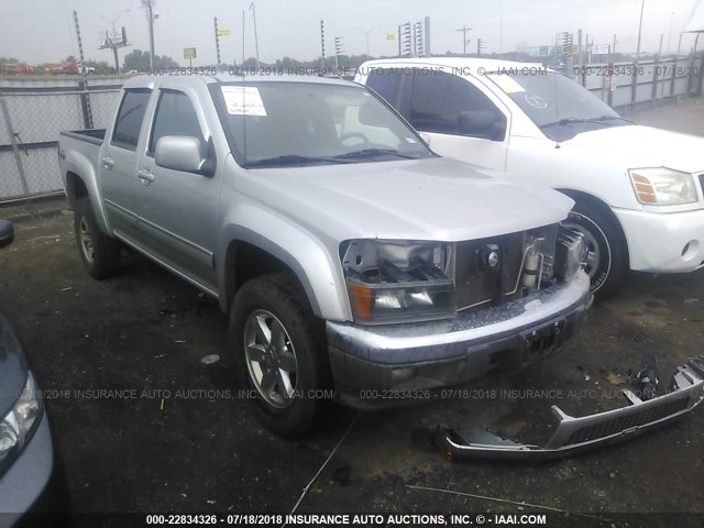 1GCHSDFE3B8130916 - 2011 CHEVROLET COLORADO LT SILVER photo 1