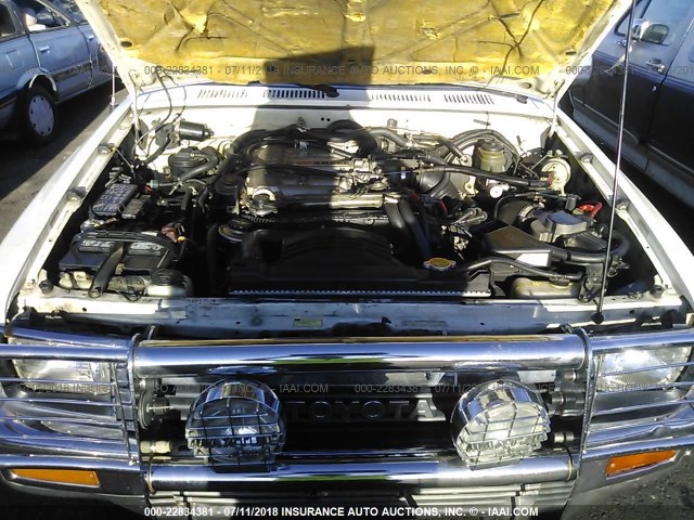 JT3VN39W6M8032396 - 1991 TOYOTA 4RUNNER VN39 SR5 WHITE photo 10