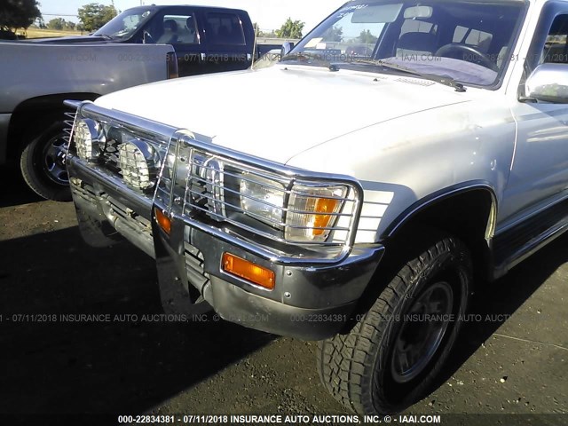 JT3VN39W6M8032396 - 1991 TOYOTA 4RUNNER VN39 SR5 WHITE photo 6