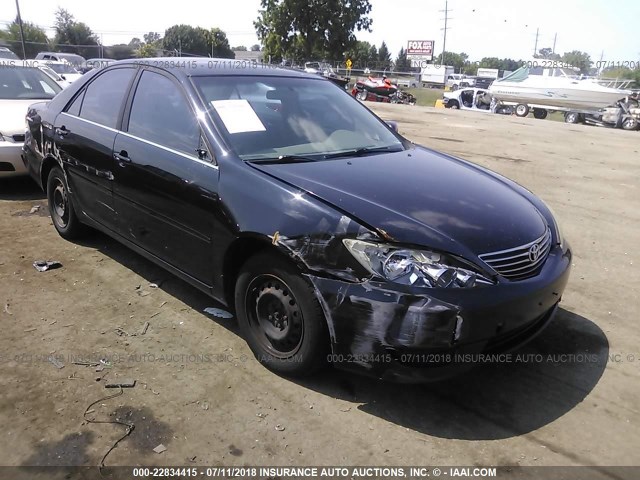 JTDBE32K463052149 - 2006 TOYOTA CAMRY LE/XLE BLACK photo 1