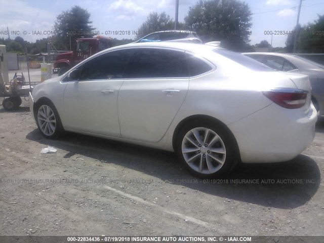 1G4PS5SK5G4180059 - 2016 BUICK VERANO WHITE photo 3