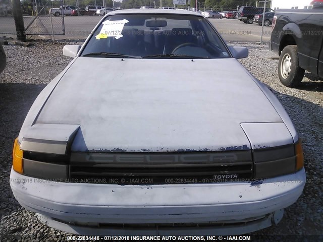 JT2ST65C3H7144529 - 1987 TOYOTA CELICA GT-S GRAY photo 6