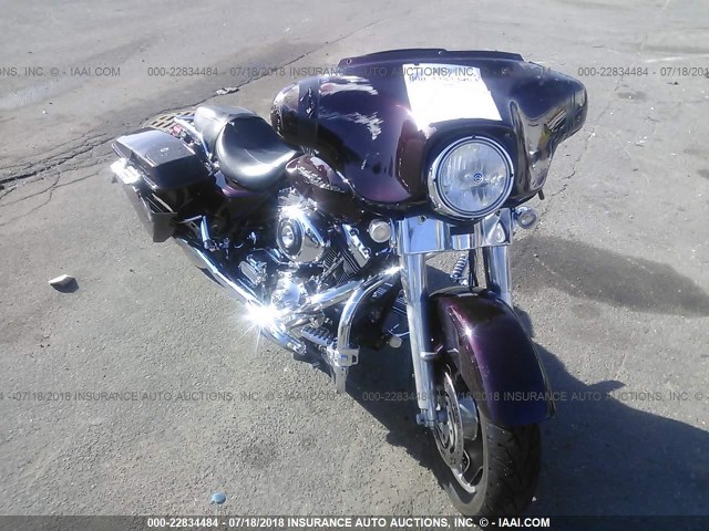 1HD1KBW126Y661886 - 2006 HARLEY-DAVIDSON FLHXI BURGUNDY photo 1