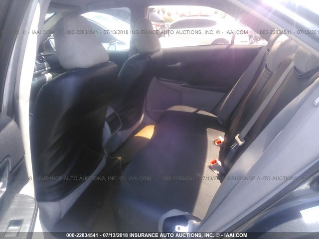4T1BF1FK7CU098491 - 2012 TOYOTA CAMRY SE/LE/XLE GRAY photo 8