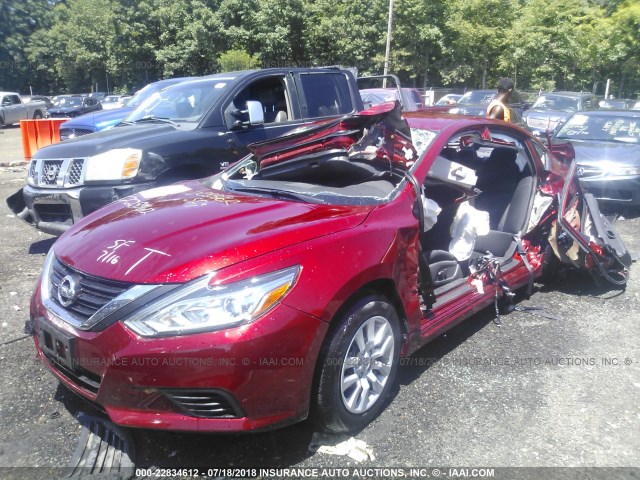 1N4AL3AP6HC233180 - 2017 NISSAN ALTIMA 2.5/S/SV/SL/SR RED photo 2