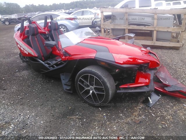 57XAAPFA5G5108631 - 2016 POLARIS SLINGSHOT SL RED photo 1