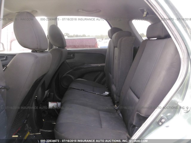 KNDJF724397556108 - 2009 KIA SPORTAGE LX GRAY photo 8