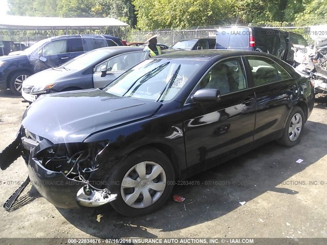 4T1BE46K07U706524 - 2007 TOYOTA CAMRY NEW GENERAT CE/LE/XLE/SE BLACK photo 2