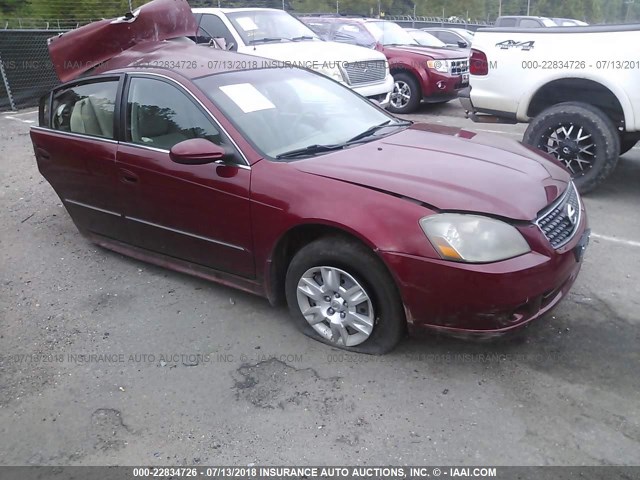 1N4AL11D36N307876 - 2006 NISSAN ALTIMA S/SL RED photo 1