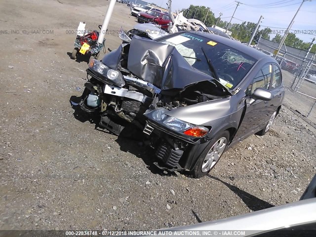 1HGFA16507L107883 - 2007 HONDA CIVIC LX GRAY photo 2