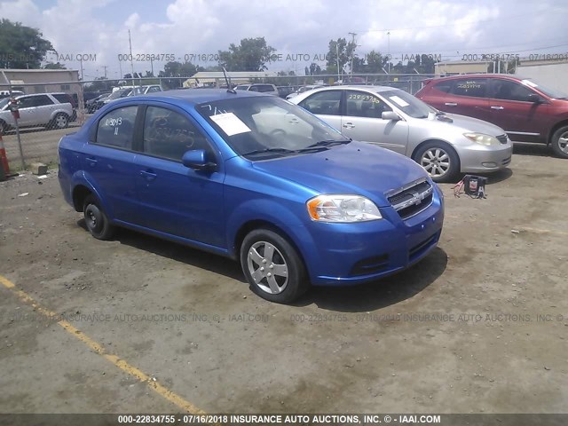 KL1TD5DE0BB213002 - 2011 CHEVROLET AVEO LS/LT 蓝色 照片 1