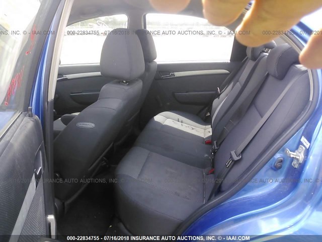 KL1TD5DE0BB213002 - 2011 CHEVROLET AVEO LS/LT 蓝色 照片 8