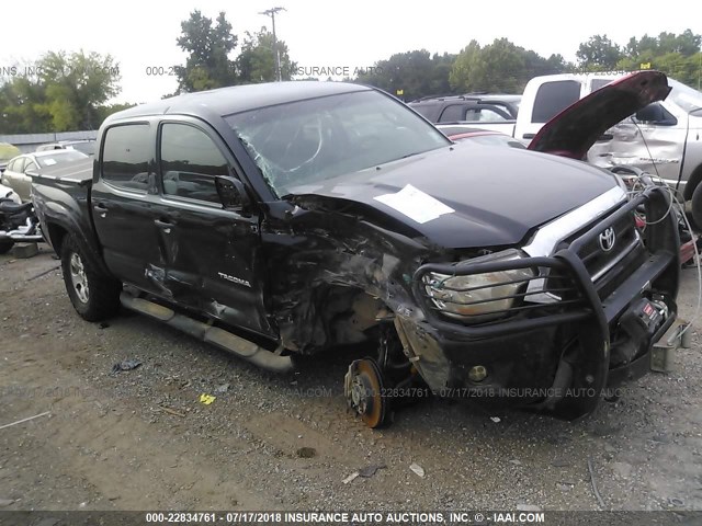 5TFLU4EN6CX047428 - 2012 TOYOTA TACOMA DOUBLE CAB შავი ფოტო 1
