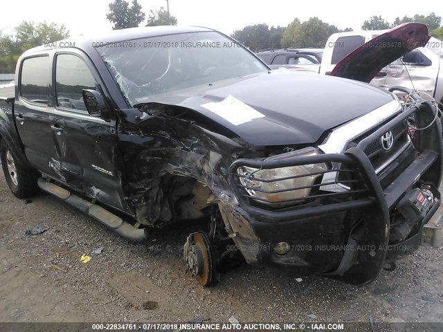 5TFLU4EN6CX047428 - 2012 TOYOTA TACOMA DOUBLE CAB შავი ფოტო 6