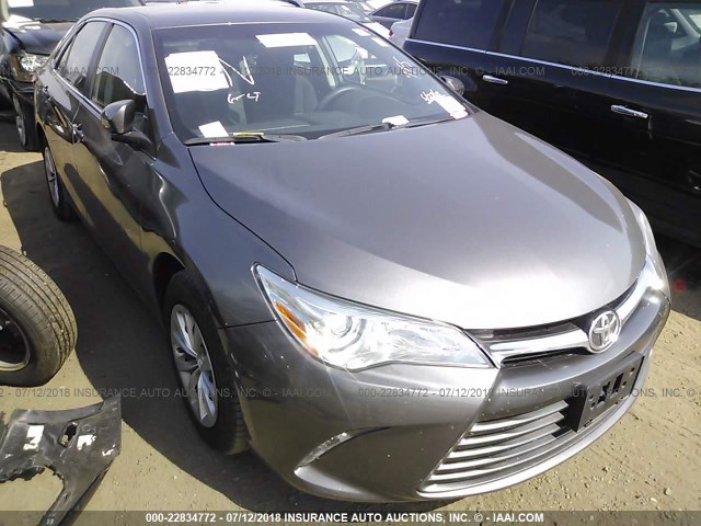 4T4BF1FKXGR560876 - 2016 TOYOTA CAMRY LE/XLE/SE/XSE GRAY photo 1