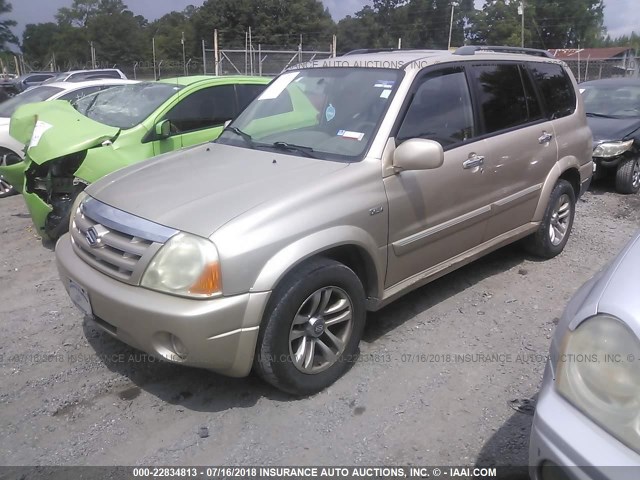 JS3TY92VX64100595 - 2006 SUZUKI XL7 GRAY photo 2