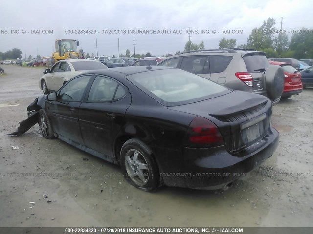 2G2WS522941121611 - 2004 PONTIAC GRAND PRIX GT2 შავი ფოტო 3