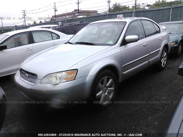 4S4BL62C167210399 - 2006 SUBARU LEGACY OUTBACK 2.5I LIMITED SILVER photo 2