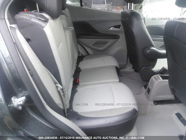 KL4CJASB6GB601193 - 2016 BUICK ENCORE GRAY photo 8