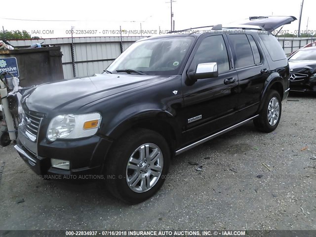 1FMEU65837UA61997 - 2007 FORD EXPLORER LIMITED 黑色 照片 2