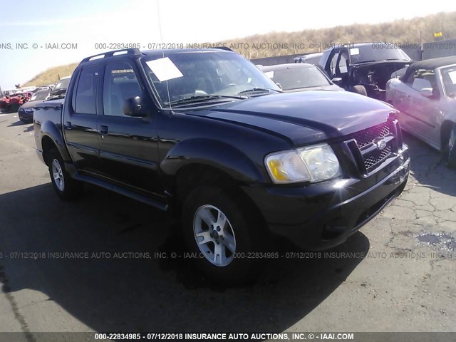 1FMDU67K55UB45921 - 2005 FORD EXPLORER SPORT TR  BLACK photo 1