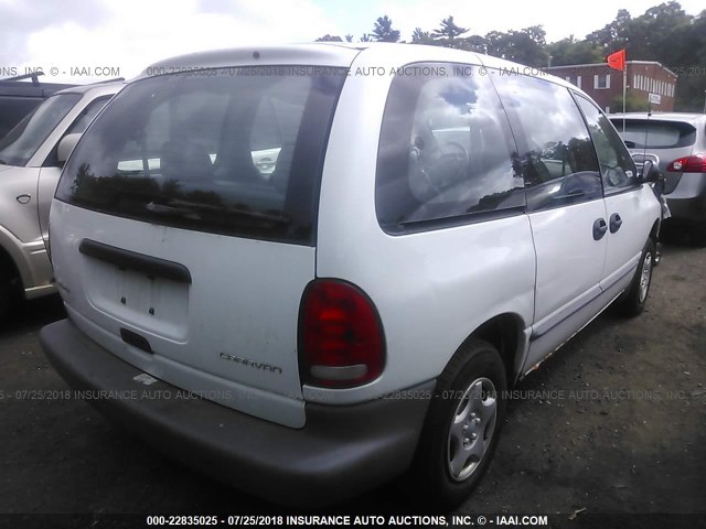 2B4FP25B2XR391015 - 1999 DODGE CARAVAN WHITE photo 4