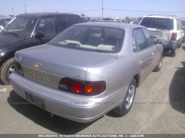 JT2BG12K3T0395510 - 1996 TOYOTA CAMRY DX/LE/XLE Champagne photo 4