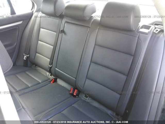 3VWEG71K77M131764 - 2007 VOLKSWAGEN JETTA WOLFSBURG 黑色 照片 8