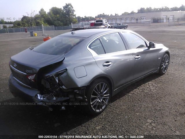 JN1FV7AR5HM872084 - 2017 INFINITI Q50 RED SPORT 400 GRAY photo 4