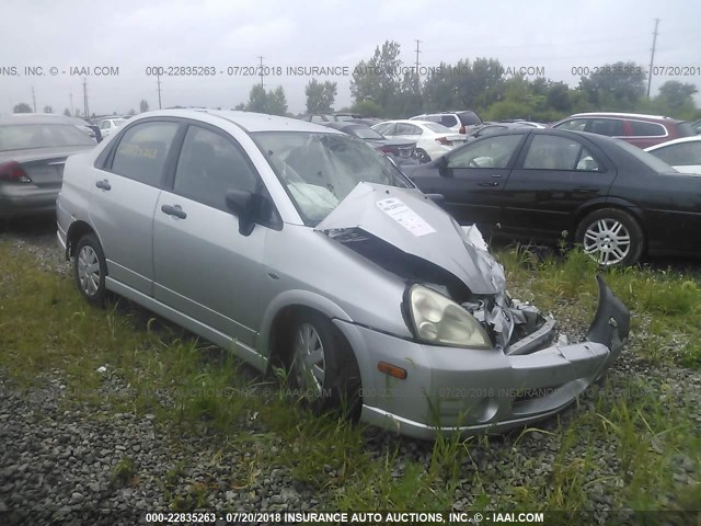 JS2RA41S925105109 - 2002 SUZUKI AERIO S/GS SILVER photo 1