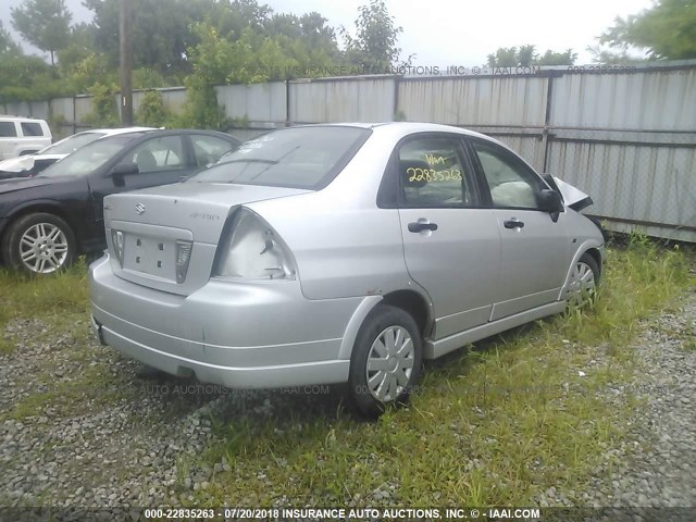 JS2RA41S925105109 - 2002 SUZUKI AERIO S/GS SILVER photo 4