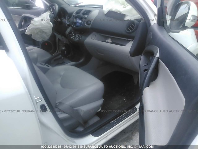 2T3BF31V69W012505 - 2009 TOYOTA RAV4 LIMITED WHITE photo 5