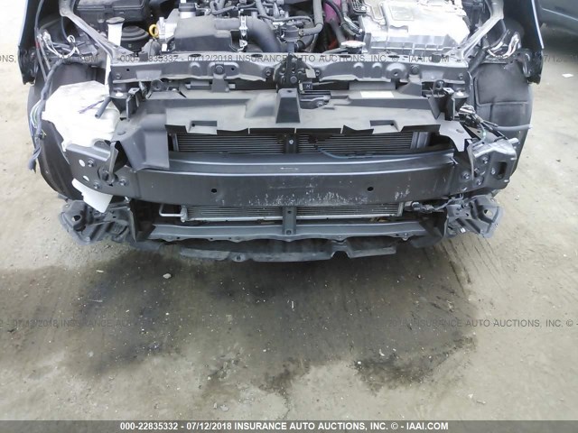 JTDKDTB37G1116967 - 2016 TOYOTA PRIUS C GRAY photo 6