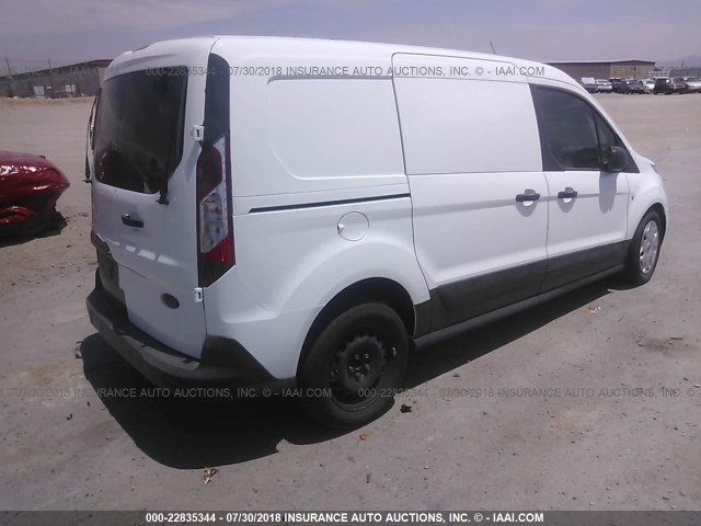 NM0LS7F73H1315298 - 2017 FORD TRANSIT CONNECT XLT WHITE photo 4