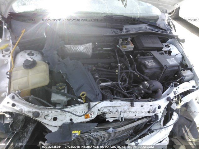 1FAHP34N67W364412 - 2007 FORD FOCUS ZX4/S/SE/SES 白色 照片 10