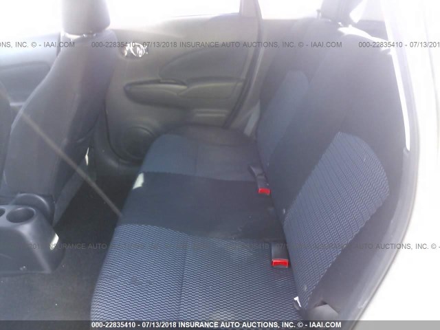 3N1CE2CP5FL387629 - 2015 NISSAN VERSA NOTE S/S PLUS/SV/SL/SR SILVER photo 8