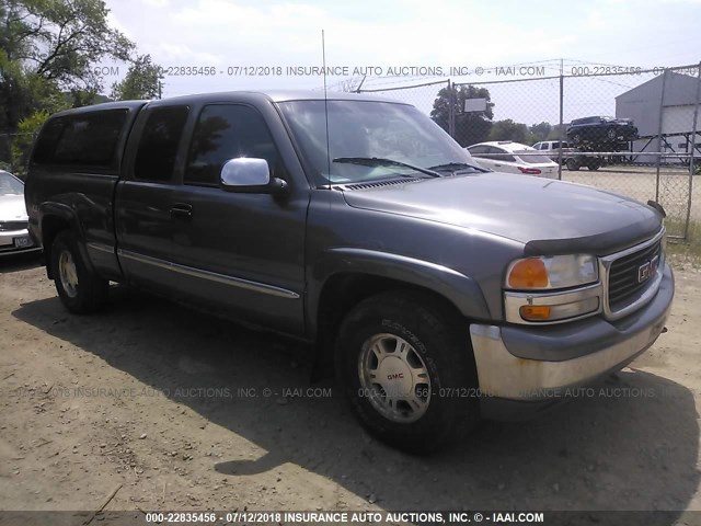 2GTEK19T5Y1362392 - 2000 GMC NEW SIERRA K1500 GRAY photo 1