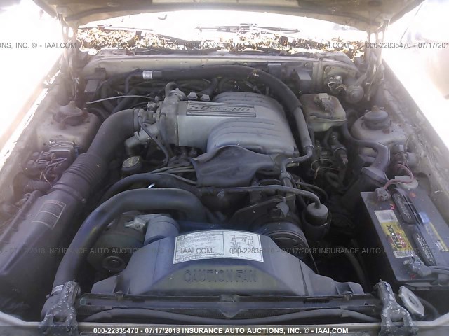 1LNBM93E2JY777772 - 1988 LINCOLN MARK VII LSC BROWN photo 10