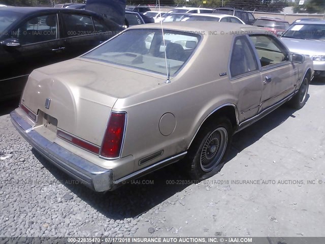 1LNBM93E2JY777772 - 1988 LINCOLN MARK VII LSC BROWN photo 4