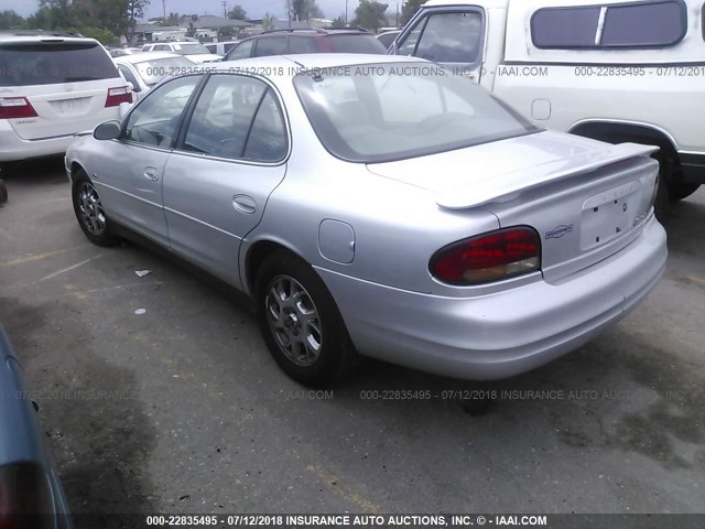 1G3WX52H41F233626 - 2001 OLDSMOBILE INTRIGUE GLS SILVER photo 3