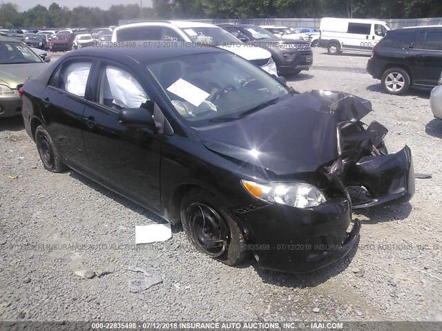 2T1BU4EE9DC988982 - 2013 TOYOTA COROLLA S/LE შავი ფოტო 1