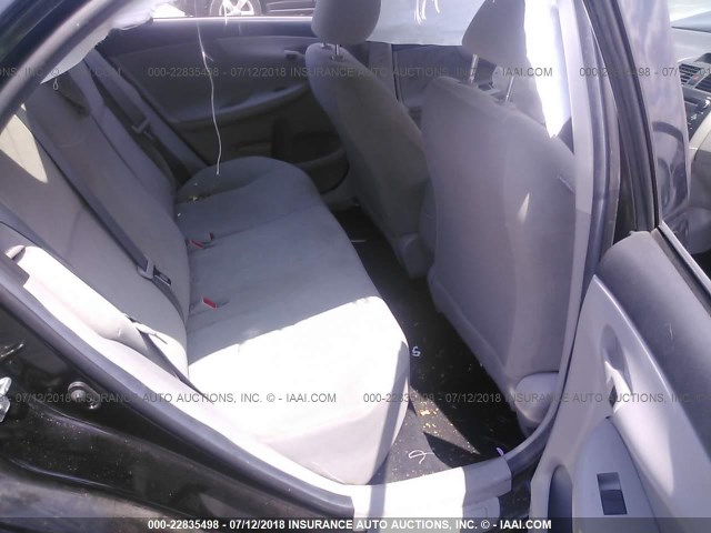 2T1BU4EE9DC988982 - 2013 TOYOTA COROLLA S/LE შავი ფოტო 8